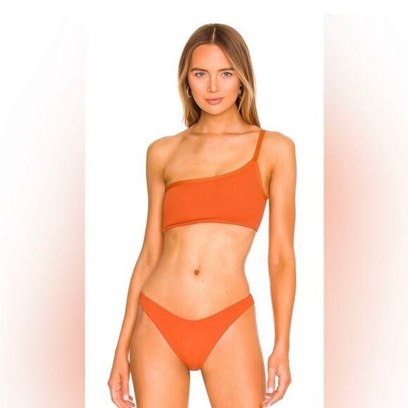 L*Space Bikini Swimsuit Axel Top Foley Bottom in Amber XS NWT - Picture 1 of 12